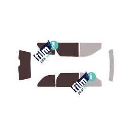 Kit film solaire prédécoupé Chrysler Voyager (3) hayon 5 portes (1996 - 2001)