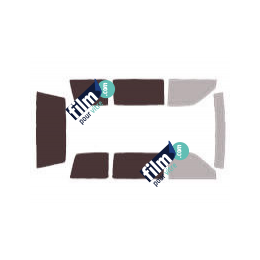 Kit film solaire prédécoupé Chrysler Voyager (1) hayon 5 portes (1983 - 1990)