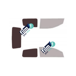 Kit film solaire prédécoupé Daihatsu Cuore (6) hayon 3 portes (2003 - 2008)