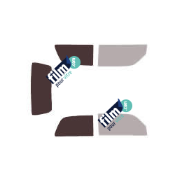 Kit film solaire prédécoupé Daihatsu Cuore (5) hayon 3 portes (1997 - 2003)