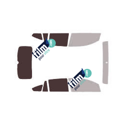 Kit film solaire prédécoupé Dodge Caliber hayon 5 portes (2006 - 2012)