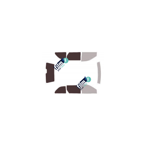 Kit film solaire prédécoupé Dodge Caravan (4) hayon 5 portes (2001 - 2007)