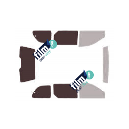 Kit film solaire prédécoupé Dodge Caravan (3) h 5 portes (1996 - 2001)