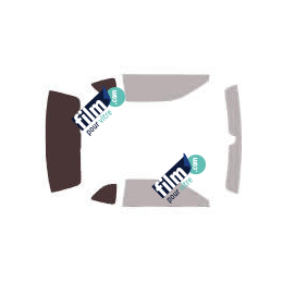 Kit film solaire prédécoupé Dodge Challenger coupé 2 portes (2008 - 2023)