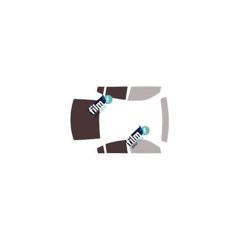 Kit film solaire prédécoupé Dodge Charger (6) berline 4 portes (2011 - 2015) (phase 2)