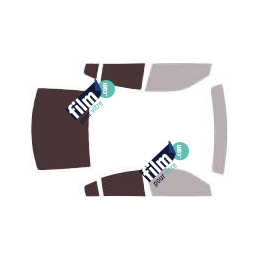 Kit film solaire prédécoupé Dodge Charger (6) berline 4 portes (2011 - 2015) (phase 2)