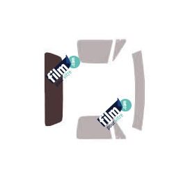 Kit film solaire prédécoupé Dodge D & W pick-up 2 portes (1972 - 1989)