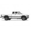 Kit film solaire prédécoupé Dodge Dakota (1) Club Cab pick-up 2 portes (1990 - 1996) (phase 2)