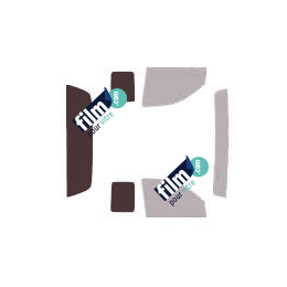 Kit film solaire prédécoupé Dodge Dakota (3) Club Cab pick-up 2 portes (2005 - 2013)