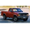 Kit film solaire prédécoupé Dodge Dakota (1) Simple Cab pick-up 2 portes (1986 - 1989) (phase 2)