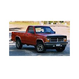 Kit film solaire prédécoupé Dodge Dakota (1) Simple Cab pick-up 2 portes (1986 - 1989) (phase 2)