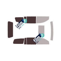 Kit film solaire prédécoupé Dodge Durango (2) hayon 5 portes (2004 - 2011)