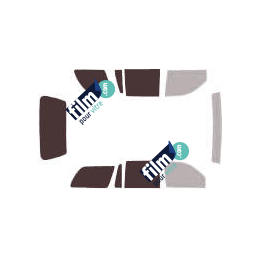 Kit film solaire prédécoupé Dodge Durango (1) hayon 5 portes (1998 - 2004)