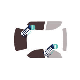 Kit film solaire prédécoupé Dodge Neon (1) berline 4 portes (1995 - 1999)