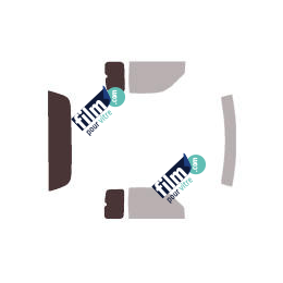 Kit film solaire prédécoupé Dodge Ram (2) Ext - Quad Cab pick-up 2 portes (1994 - 2001)