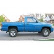 Kit film solaire prédécoupé Dodge Ram (2) Simple cab pick-up 2 portes (1993 - 2002)