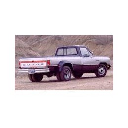 Kit film solaire prédécoupé Dodge Ram (1) Simple cab pick-up 2 portes (1981 - 1993)