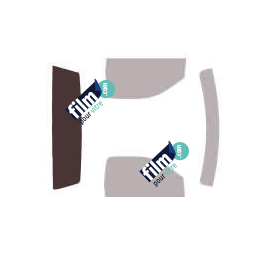 Kit film solaire prédécoupé Dodge Ram (4) Simple cab pick-up 2 portes (2009 - 2018)