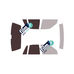 Kit film solaire prédécoupé Dodge Shadow berline 4 portes (1986 - 1994)