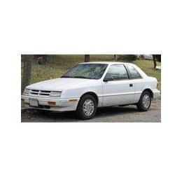 Kit film solaire prédécoupé Dodge Shadow coupé 2 portes (1988 - 1994)