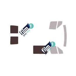 Kit film solaire prédécoupé Dodge Sprinter Utilitaire 5 portes (2001 - 2006) 2 portes arrières