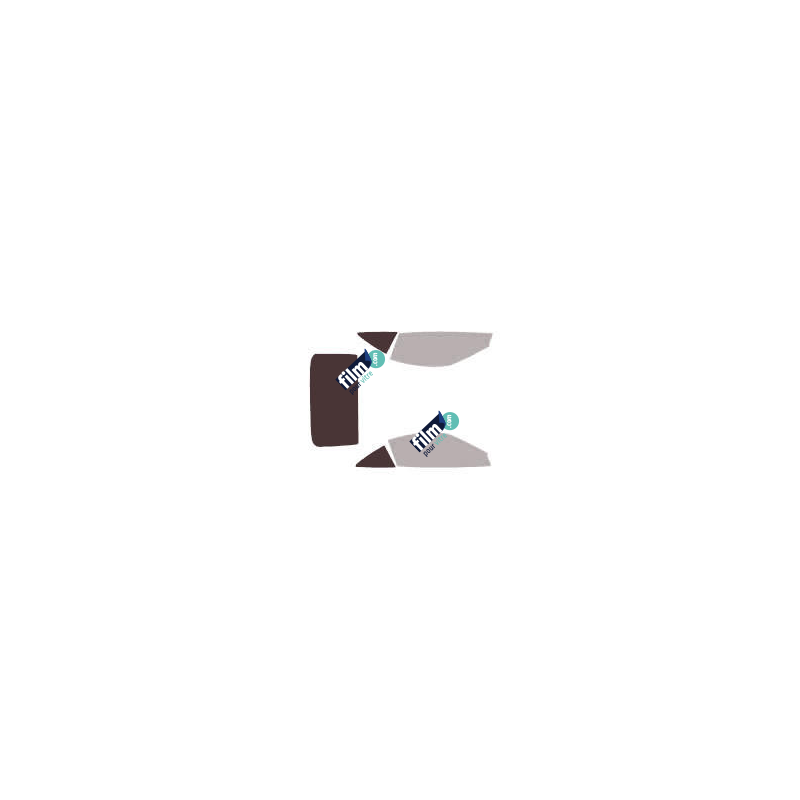 Film Solaire Vitres Teintées BMW X1 E84 2009-2014 - Vitres Avant 20% Noir Fumé