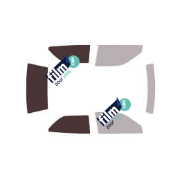 Kit film solaire prédécoupé Geo Metro (1) hayon 3 portes (1990 - 1994) phase 2