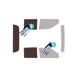 Kit film solaire prédécoupé Gmc Canyon (1) Crew Cab pick-up 4 portes (2004 - 2013)