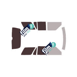 Kit film solaire prédécoupé Gmc Envoy (1) hayon 5 portes (1998 - 2001)