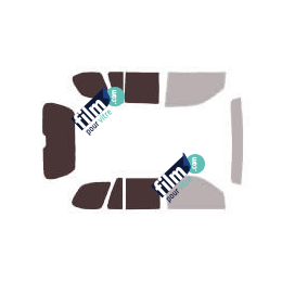 Kit film solaire prédécoupé Gmc Envoy (2) hayon 5 portes (2002 - 2009)