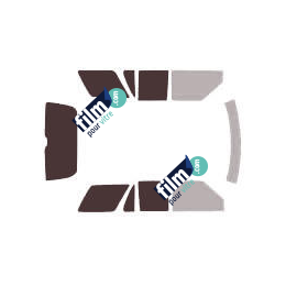 Kit film solaire prédécoupé Gmc Jimmy (2) hayon 5 portes (1995 - 2002)