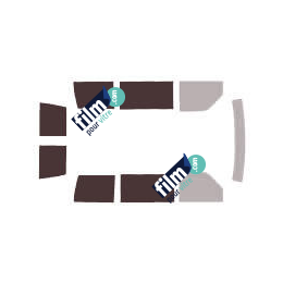 Kit film solaire prédécoupé Gmc Safari court 5 portes (1985 - 2005)