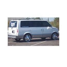 Kit film solaire prédécoupé Gmc Safari long 5 portes (1985 - 2005)