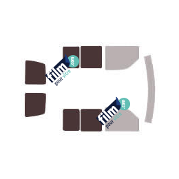 Kit film solaire prédécoupé Gmc Savana Cargo 5 portes (1996 - 2020)