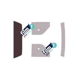 Kit film solaire prédécoupé Gmc Sierra (1) Simple Cab pick-up 2 portes (1988 - 1998)