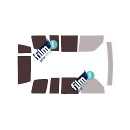 Kit film solaire prédécoupé Holden Jackaroo & monterrey 5 portes (1991 - 2003)