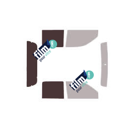 Kit film solaire prédécoupé Holden Rodeo (3) Crew Cab pick-Up 4 portes (2003 - 2007)