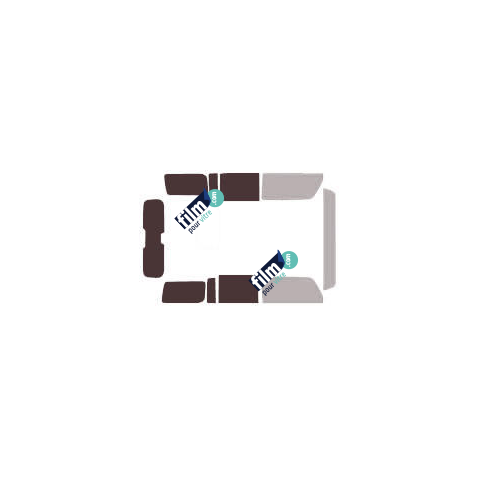 Kit film solaire prédécoupé Hummer H3 5 portes (2005 - 2011)