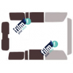 Kit film solaire prédécoupé Hummer H3 5 portes (2005 - 2011)