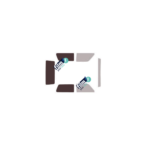 Kit film solaire prédécoupé Lada Niva hayon 3 portes (depuis 1992)