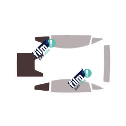 Kit film solaire prédécoupé Lamborghini Gallardo coupé 2 portes (2003 - 2014)