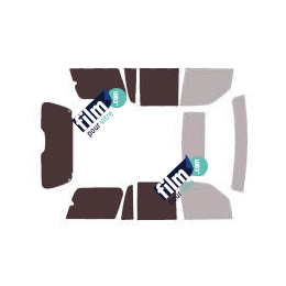 Kit film solaire prédécoupé Lincoln Navigator (2) hayon 5 portes (2003 - 2006)