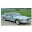 Kit film solaire prédécoupé Lincoln Town Car (2) berline 4 portes (1990 - 1994)