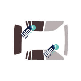 Kit film solaire prédécoupé Lincoln Town Car (2) berline 4 portes (1990 - 1994)