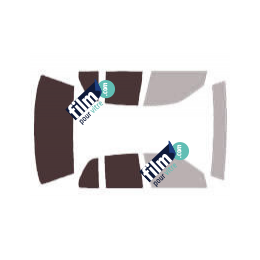 Kit film solaire prédécoupé Mercury Grand Marquis (3) berline 4 portes (1997 - 1999)