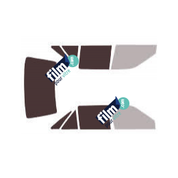 Kit film solaire prédécoupé Mercury Tracer (2) berline 4 portes (1991 - 1996)