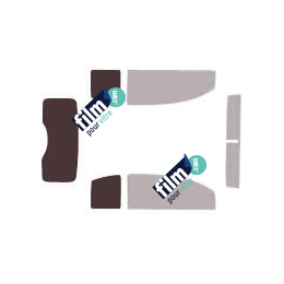 Kit film solaire prédécoupé MicroCar MC City hayon 3 portes (2007 - 2020)