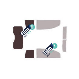 Kit film solaire prédécoupé MicroCar MC-2 hayon 3 portes (2006 - 2018)