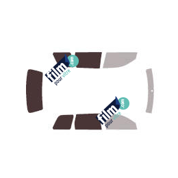 Kit film solaire prédécoupé Mitsubishi Outlander (1) hayon 5 portes (2001 - 2007)