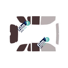 Kit film solaire prédécoupé Oldsmobile Bravada 5 portes (2002 - 2004)